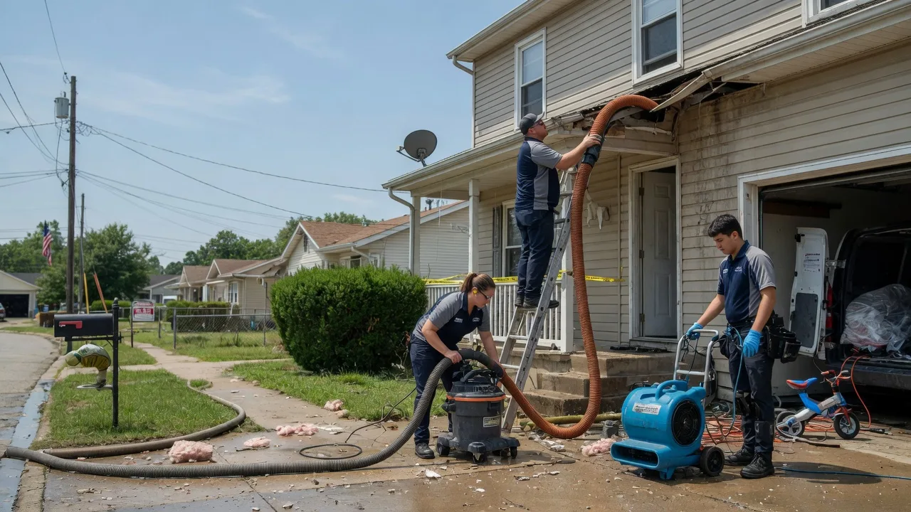 Water Damage Restoration in Schnellville, IN near me